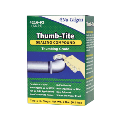 Insulation Slug; Thumb-Tite 12 x 2 lb. c