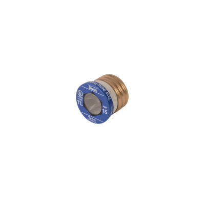 Fuse; Plug; Fast Acting; 15A