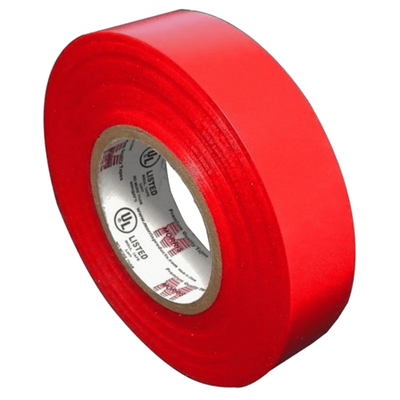 Electr Tape 7MM X 3/4in PVC RD