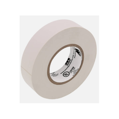 Electr Tape 7MM X 3/4in PVC WH