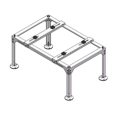 Adjustable equipment stand 500#