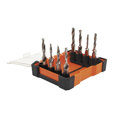 Drill Tap Tool Kit; 8-Piece