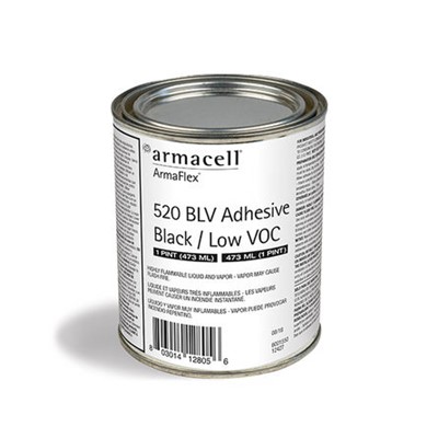 STANDARD BLACK ADHESIVE   16 OZ